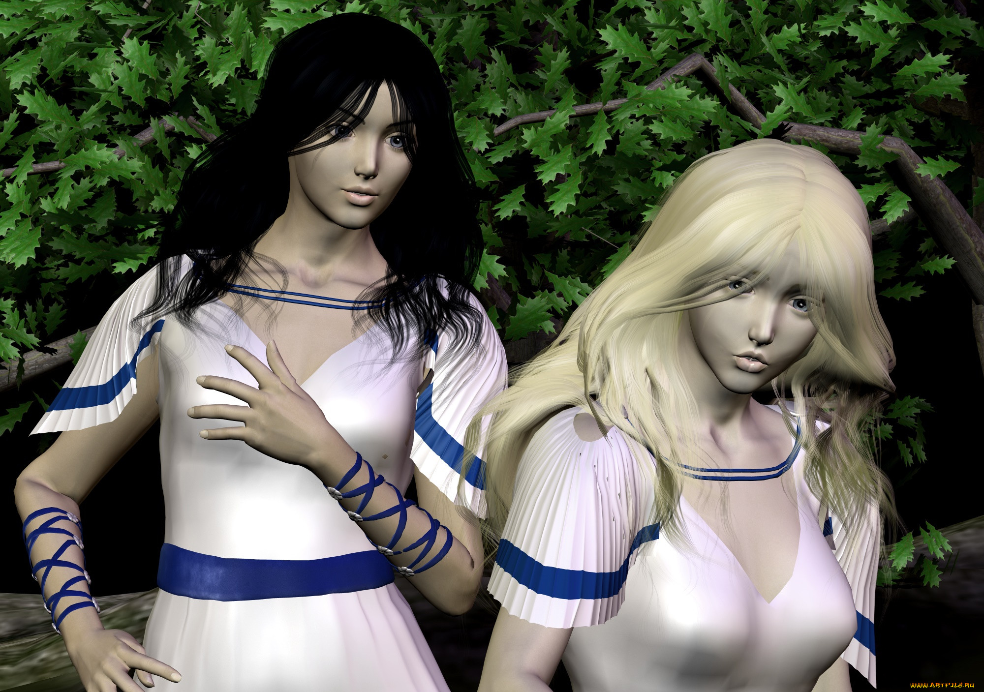 thale vs naia, 3 ,  , fantasy, , , , 